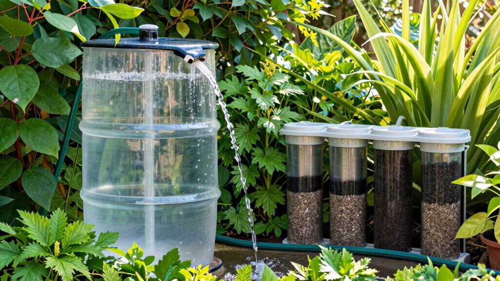 rainwater harvesting and retention