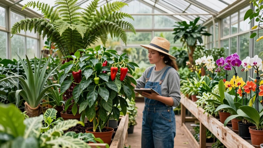 regular greenhouse inspection routine