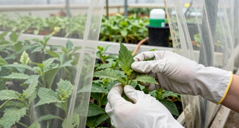 regular greenhouse maintenance checks