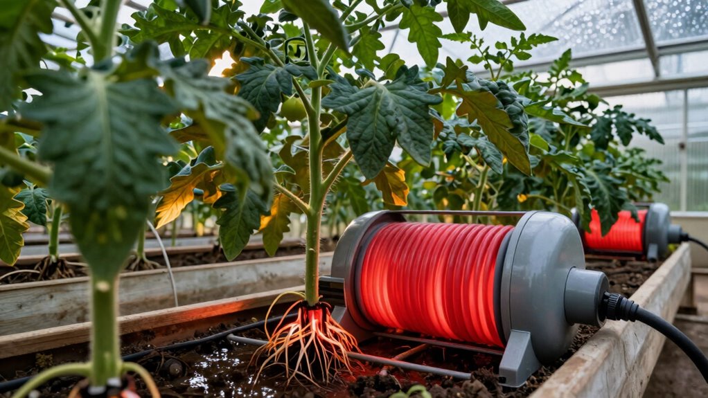 root zone heat promotes healthy growth