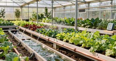 seasonal greenhouse flow management