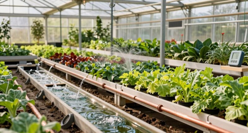 seasonal greenhouse flow management
