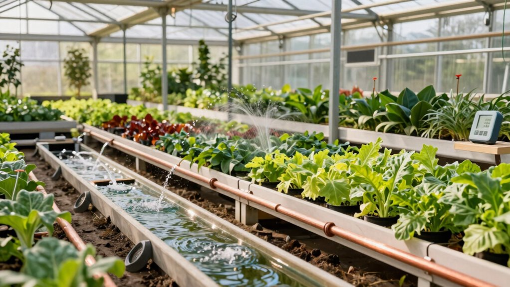 seasonal greenhouse flow management
