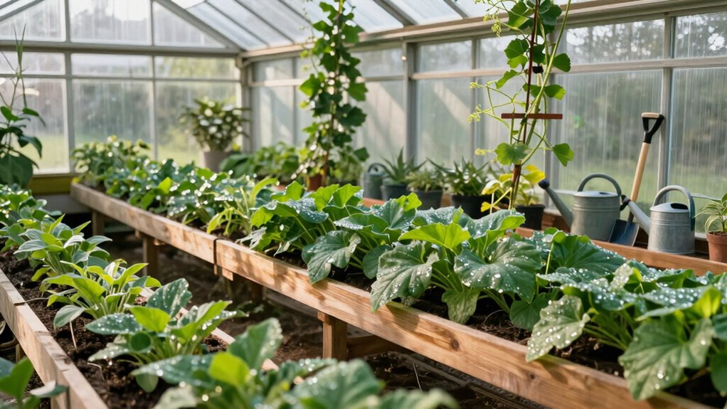 seasonal greenhouse maintenance plan