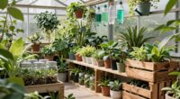 simple greenhouse material reuse