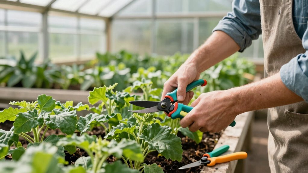 simplify greenhouse pruning techniques