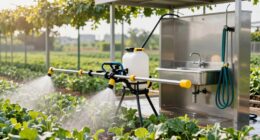 sprayers and wash stations prevention