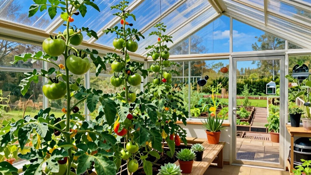 sustainable automated greenhouse cooling