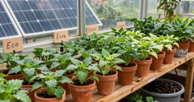 sustainable daily greenhouse practices