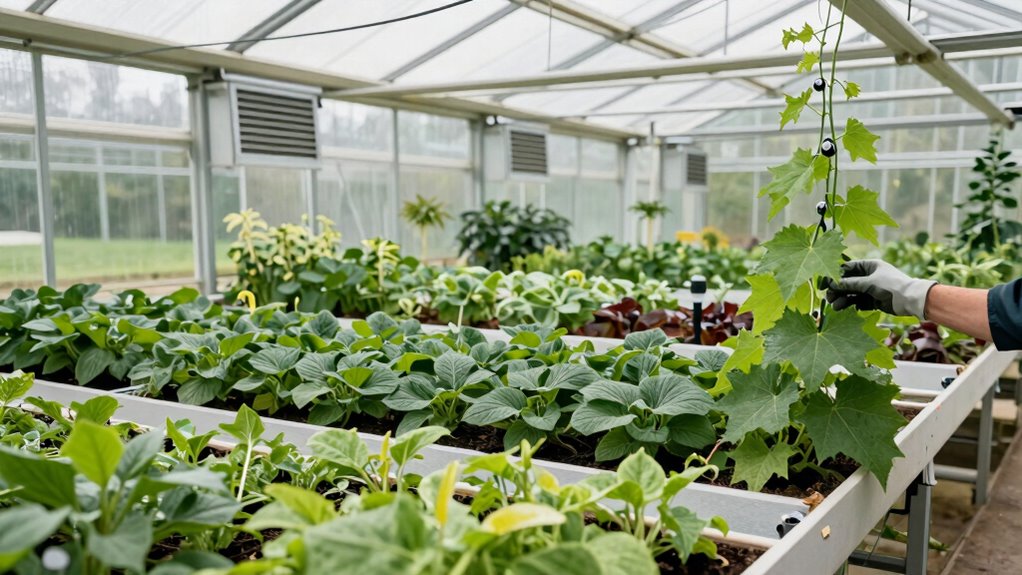 sustainable greenhouse maintenance practices