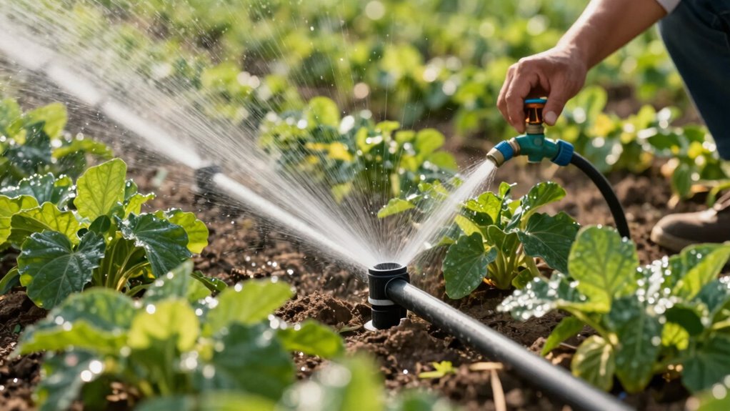 targeted water saving irrigation