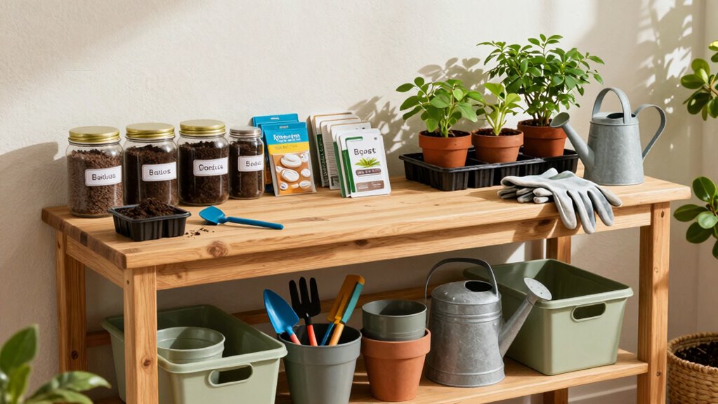 tidy potting areas prevent issues