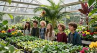 unexpected spring greenhouse transition