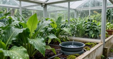 water saving greenhouse practices
