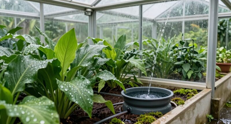 water saving greenhouse practices