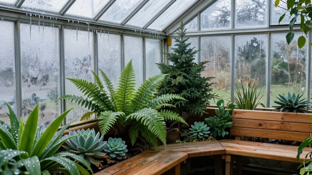 winter greenhouse maintenance needs