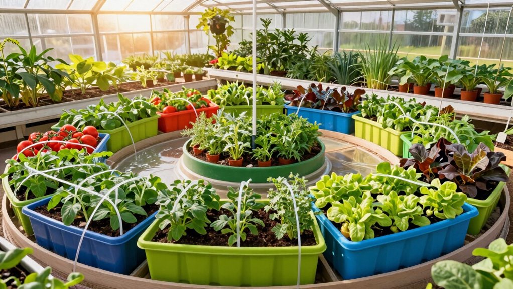 year round efficient crop management