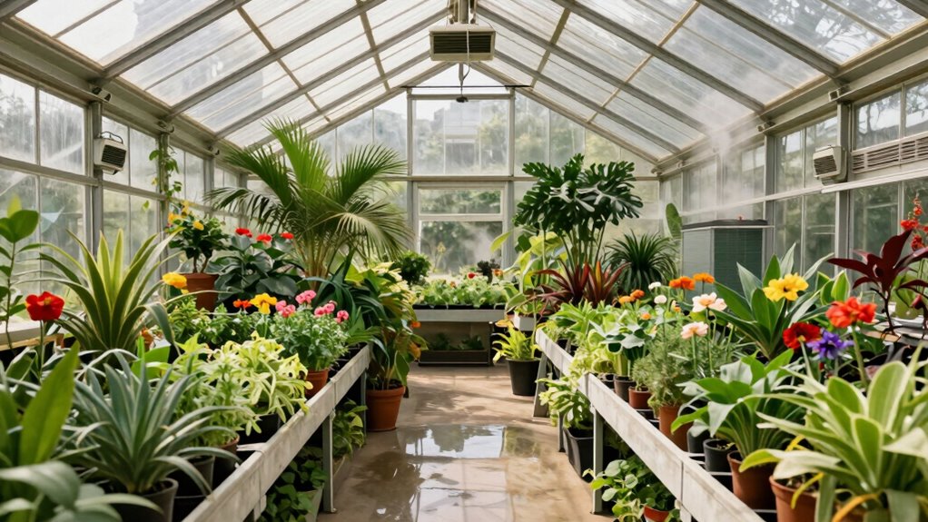 year round sustainable greenhouse management