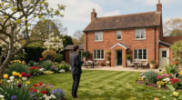 Homes for sale in England with great gardens for parties – in pictures