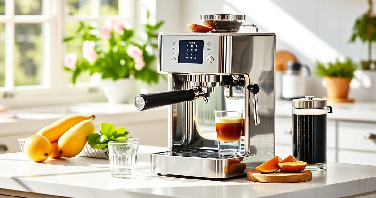Cool Off with a Summer Iced Espresso Using Ninja Luxe Café Premier