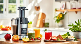 Fresh Summer Juice with Ninja NeverClog Cold Press Juicer