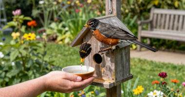 Help Your American Robins Beat The Summer Heat – 5 Easy Gestures of Support For Happy Backyard Birds