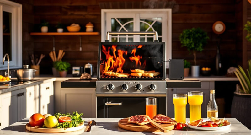 Master Summer Smokes with the Ninja Outdoor Woodfire Pro XL Grill & Smoker