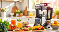 Summer Grilled Veggie & Chicken Bowl with Ninja Foodi Cooker Pro
