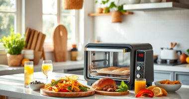 Summer Grilled Veggie Pizza with Ninja Foodi XL Pro Air Oven