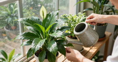 What Peace Lilies Need in June – 6 Vital Tasks for Glossy Leaves, Graceful Blooms, and No More Brown Tips