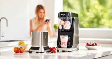 Chill Out This Summer with the Ninja NC701 CREAMi Swirl Ice Cream Maker