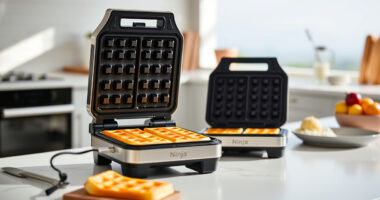 Enjoy Perfect Summer Waffles with the Ninja Belgian Waffle Maker Pro