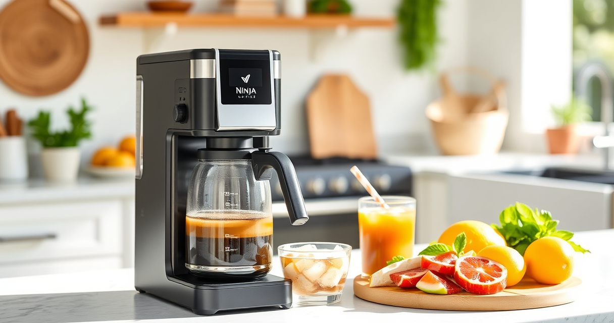 Master Refreshing Iced Coffee with Ninja Hot & Iced XL