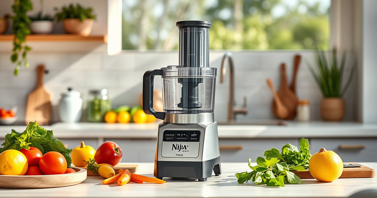 Ninja Food Processor Professional Plus: Summer Meal Prep Made Easy