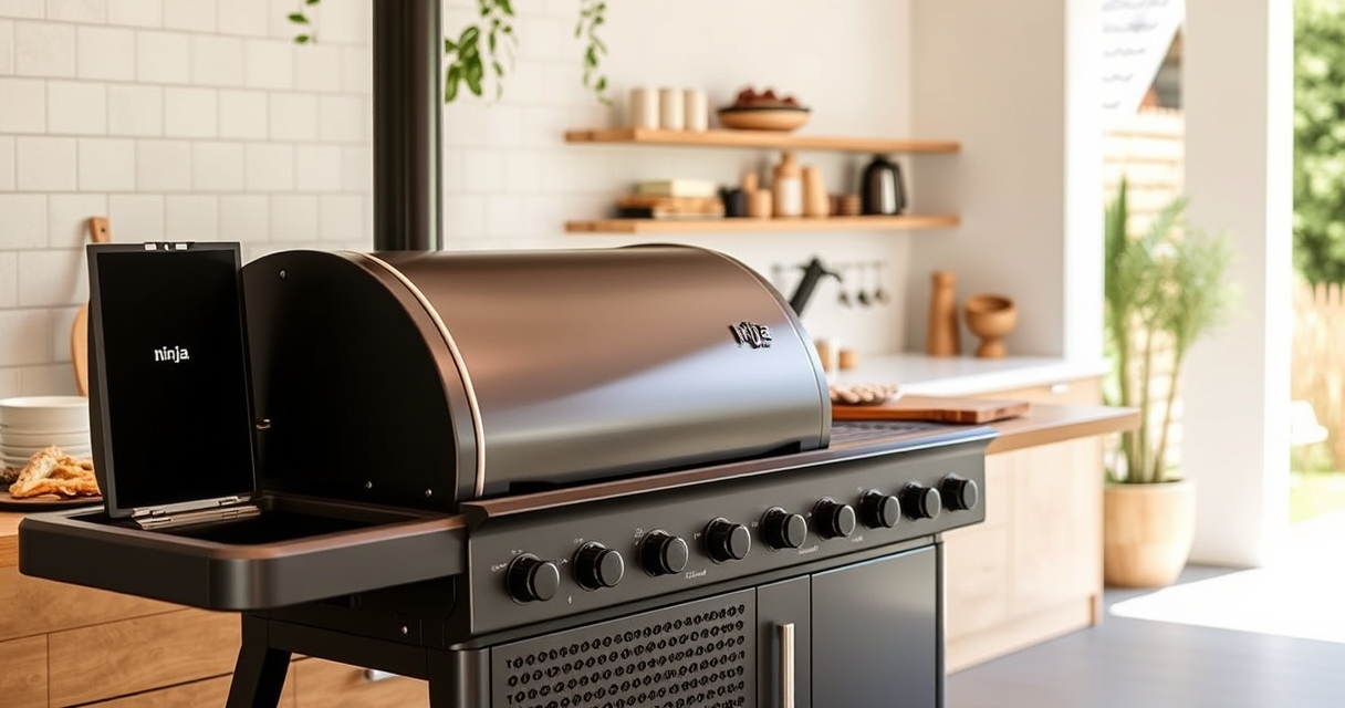 Ninja Outdoor Woodfire Pro XL Grill & Smoker: Perfect Summer BBQ Companion