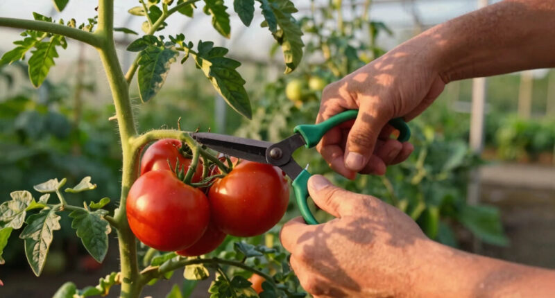 Save Your Sweaty Tomatoes By Snipping These 3 Leaves – Plus The Secret Skirt Trick That Keeps Them Healthy