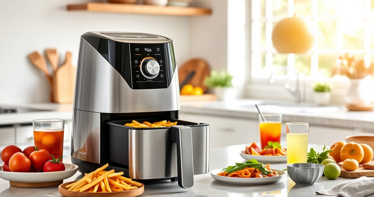 Summer Grilled Veggie & Chicken Duo with Ninja Foodi XL Air Fryer