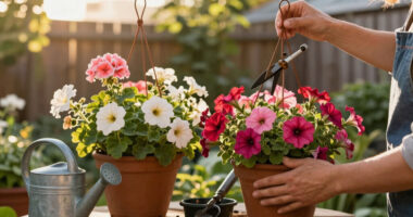 What To Do When Hanging Baskets Start Looking Tired In July – And How To Give Them A Refresh That Will Last Until Fall