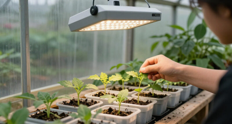 12 Best Greenhouse Grow Lights for Seedlings in 2026