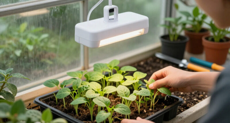 12 Best Portable Grow Lights for Seedlings in 2026