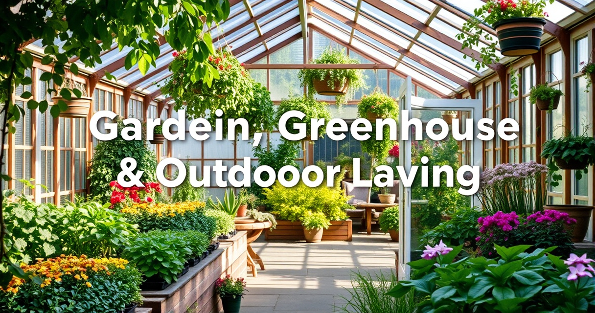 The Complete Guide to Gardens, Greenhouses, and Outdoor Living