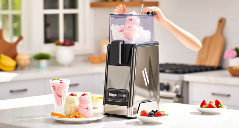 Beat the Summer Heat with the Ninja NC701 CREAMi Swirl Ice Cream Maker