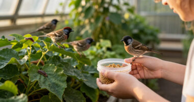 I Found A Way To Feed Birds And Banish Slugs At The Same Time – And It Costs Almost Nothing