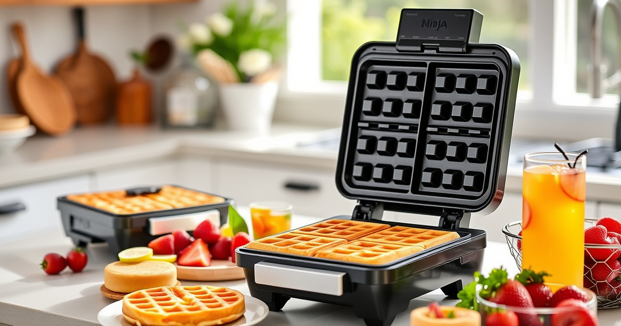 Ninja Belgian Waffle Maker Pro: The Ultimate Summer Waffle Companion