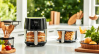 Ninja Crispi 4-in-1 Glass Air Fryer: Summer-Ready Compact Cooking