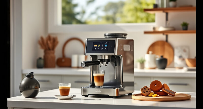 Ninja Luxe™ Café Pro Espresso Machine: Summer Coffee Style with Beckham Flair