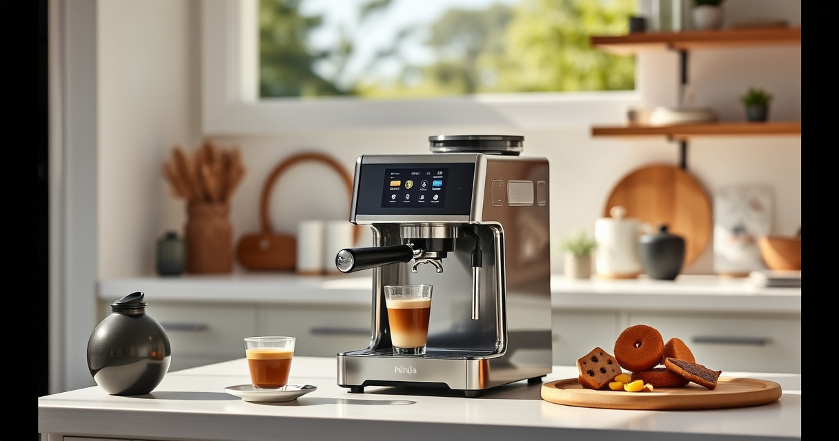 Ninja Luxe™ Café Pro Espresso Machine: Summer Coffee Style with Beckham Flair