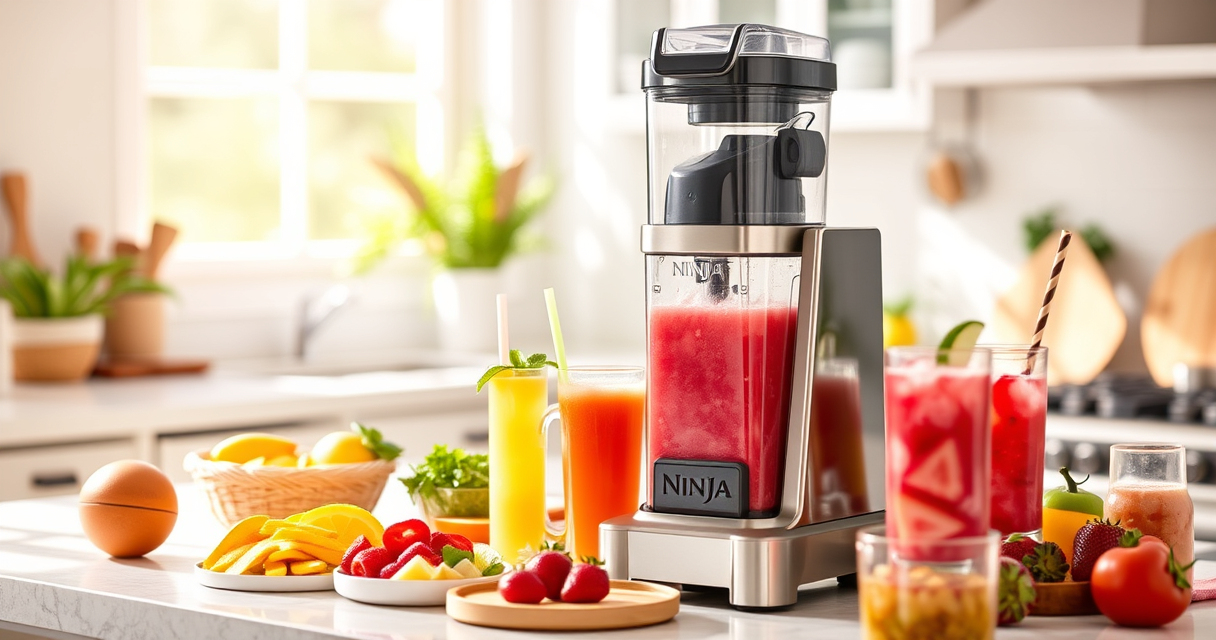 Ninja SLUSHi 72 oz Frozen Drink Maker — Summer's Ultimate Party Centerpiece