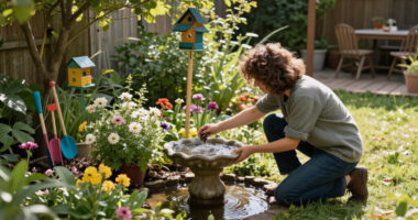 The Puddle Bird Bath Your Backyard Needs To Attract The Birds You Are Missing This Summer