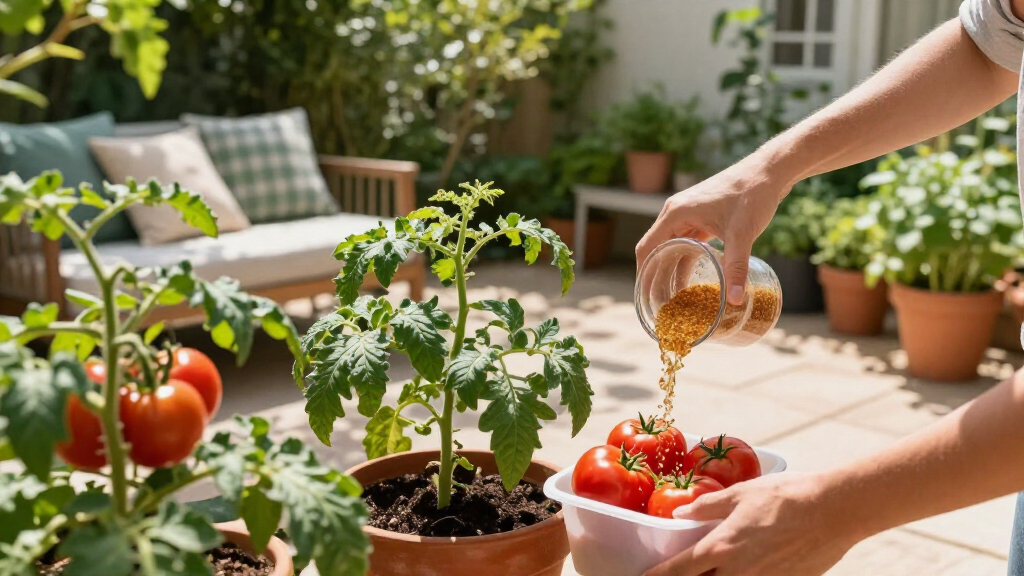 Weekend Win: Boost Patio Containers With Tomato Feed To Encourage A Last Flush Of Flowers